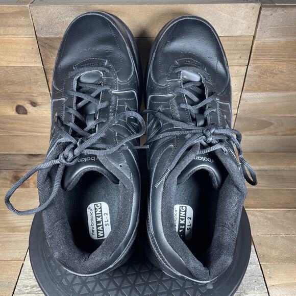 New Balance 577 Walking SL-2 Shoes Lace Up Black MW577BK Mens Size 13 2E - Picture 5 of 10